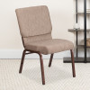Flash Furniture HERCULES Series Beige Fabric Church Chair, Model# FD-CH02185-CV-BGE1-GG 2