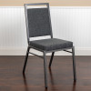 Flash Furniture HERCULES Series Dark Gray Fabric Banquet Chair, Model# FD-LUX-SIL-DKGY-GG 2