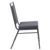 Flash Furniture HERCULES Series Dark Gray Fabric Banquet Chair, Model# FD-LUX-SIL-DKGY-GG 7