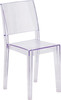 Flash Furniture Phantom Series Clear Stacking Side Chair, Model# FH-121-APC-GG