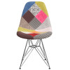 Flash Furniture Elon Series Milan Fabric/Chrome Chair, Model# FH-130-CCV1-D-GG 5