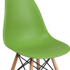 Flash Furniture Elon Series Green Plastic/Wood Chair, Model# FH-130-DPP-GN-GG 6