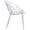 Flash Furniture Specter Series Clear Stacking Side Chair, Model# FH-156-APC-GG 6