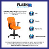 Flash Furniture Orange Mid-Back Task Chair, Model# GO-1691-1-ORG-A-GG 3