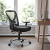 Flash Furniture HERCULES Series Black 400LB Mid-Back Chair, Model# GO-2032-GG 2