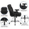 Flash Furniture HERCULES Series Black 400LB Mid-Back Chair, Model# GO-2073F-GG 4