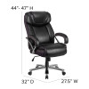 Flash Furniture HERCULES Series Black 500LB High Back Chair, Model# GO-2092M-1-BK-GG 5