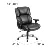 Flash Furniture HERCULES Series Black 24/7 High Back-400LB, Model# GO-2149-LEA-GG 5