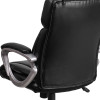 Flash Furniture Black Mid-Back Leather Chair, Model# GO-2236M-BK-GG 7