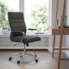 Flash Furniture Black High Back Leather Chair, Model# GO-2286H-BK-GG 2