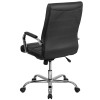 Flash Furniture Black High Back Leather Chair, Model# GO-2286H-BK-GG 6