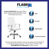 Flash Furniture White High Back Leather Chair, Model# GO-2286H-WH-GG 3