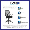 Flash Furniture Salerno Series Black High Back Mesh Chair, Model# GO-WY-193A-A-BK-GG 3