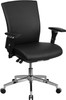 Flash Furniture HERCULES Series Black 24/7 Mid-Back-300LB, Model# GO-WY-85-7-GG