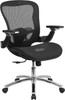 Flash Furniture Black Mid-Back Mesh Chair, Model# GO-WY-87-GG