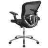 Flash Furniture Black Mid-Back Mesh Chair, Model# GO-WY-87-GG 5