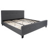 Flash Furniture Tribeca King Platform Bed-Dark Gray, Model# HG-32-GG
