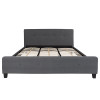 Flash Furniture Tribeca King Platform Bed-Dark Gray, Model# HG-32-GG 4