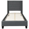 Flash Furniture Riverdale Twin Platform Bed-Dark Gray, Model# HG-45-GG 4