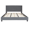 Flash Furniture Riverdale King Platform Bed-Dark Gray, Model# HG-48-GG 4