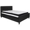 Flash Furniture Tribeca Full Platform Bed Set-Black, Model# HG-BM-22-GG