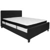 Flash Furniture Tribeca Queen Platform Bed Set-Black, Model# HG-BMF-23-GG