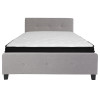 Flash Furniture Tribeca Queen Platform Bed Set-Gray, Model# HG-BMF-27-GG 4