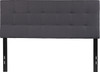 Flash Furniture Bedford Full Headboard-Gray Fabric, Model# HG-HB1704-F-DG-GG 6