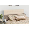 Flash Furniture Bedford King Headboard-Beige Fabric, Model# HG-HB1704-K-B-GG 2