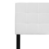 Flash Furniture Bedford King Headboard-White Fabric, Model# HG-HB1704-K-W-GG 4