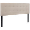 Flash Furniture Bedford Queen Headboard-Beige Fabric, Model# HG-HB1704-Q-B-GG