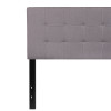 Flash Furniture Bedford Queen Headboard-Gray Fabric, Model# HG-HB1704-Q-LG-GG 7