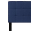 Flash Furniture Bedford Twin Headboard-Navy Fabric, Model# HG-HB1704-T-N-GG 5