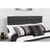 Flash Furniture Lennox Full Headboard-Black Vinyl, Model# HG-HB1705-F-BK-GG 2