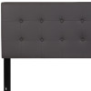 Flash Furniture Lennox Queen Headboard-Gray Vinyl, Model# HG-HB1705-Q-GY-GG 7