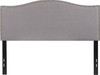 Flash Furniture Lexington Full Headboard-Gray Fabric, Model# HG-HB1707-F-LG-GG 5