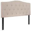 Flash Furniture Cambridge Full Headboard-Beige Fabric, Model# HG-HB1708-F-B-GG