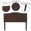 Flash Furniture Cambridge Full Headboard-Brown Fabric, Model# HG-HB1708-F-DBR-GG 3