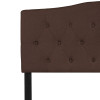 Flash Furniture Cambridge Full Headboard-Brown Fabric, Model# HG-HB1708-F-DBR-GG 5
