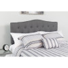 Flash Furniture Cambridge Full Headboard-Gray Fabric, Model# HG-HB1708-F-DG-GG 2