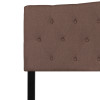 Flash Furniture Cambridge King Headboard-Camel Fabric, Model# HG-HB1708-K-C-GG 4