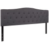 Flash Furniture Cambridge King Headboard-Gray Fabric, Model# HG-HB1708-K-DG-GG 7