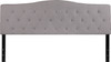 Flash Furniture Cambridge King Headboard-Gray Fabric, Model# HG-HB1708-K-LG-GG 5