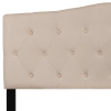 Flash Furniture Cambridge Queen Headboard-Beige Fabric, Model# HG-HB1708-Q-B-GG 6