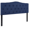 Flash Furniture Cambridge Queen Headboard-Navy Fabric, Model# HG-HB1708-Q-N-GG