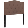 Flash Furniture Cambridge Twin Headboard-Camel Fabric, Model# HG-HB1708-T-C-GG