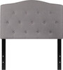 Flash Furniture Cambridge Twin Headboard-Gray Fabric, Model# HG-HB1708-T-LG-GG 6