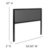 Flash Furniture Melbourne Full Dark Gray Headboard, Model# HG-HB1717-F-DG-GG 4