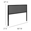 Flash Furniture Melbourne Queen Dark Gray Headboard, Model# HG-HB1717-Q-DG-GG 4