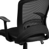 Flash Furniture Black Mid-Back Task Chair, Model# HL-0007-GG 7
